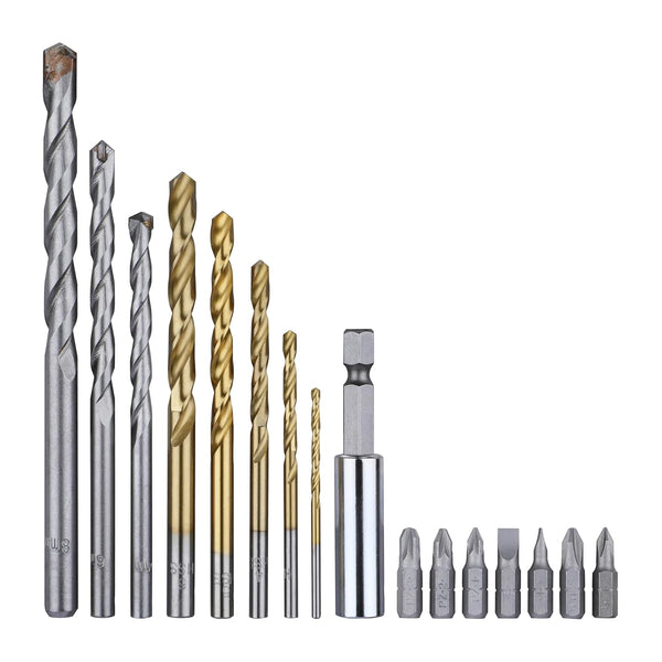 Stanley, Stanley STA7221-XJ, Stanley Drilling Set, Stanley Screwdriving Set, 16Pcs Drill Bit Set, Mixed Drill Bit Set, Titanium Drill Bit Set, HSS Drill Bits, Masonry Drill Bit Set, Magnetic Bit Holder, Screwdriver Bit Set, Cordless Drill Accessories, Metal Drill Bits, Wood Drill Bits, Construction Tools, Workshop Accessories, Professional Drill Bit Set, Stanley Power Tool Accessories, Lion Tools Mart