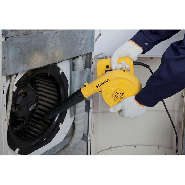 Stanley, Stanley STPT600, STPT600 Blower, Stanley Blower, 600W Blower, 600W Electric Blower, Variable Speed Blower, Electric Air Blower, Power Blower, Dust Blower, Industrial Blower, Workshop Blower, Construction Blower, Suction Blower, Blower Vacuum, Blower Machine, Dust Cleaning Blower, Sawdust Blower, Machinery Cleaning Blower, Garage Blower, House Cleaning Blower, Professional Blower, Corded Blower, Stanley Power Tools, Industrial Cleaning Tools