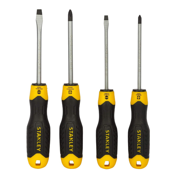 Stanley, Stanley STHT92002-8, Stanley Screwdriver Set, 6Pcs Screwdriver Set, Cushion Grip Screwdriver Set, Chrome Vanadium Screwdriver, Magnetic Screwdriver Set, Voltage Tester Included, Phillips Screwdriver, Slotted Screwdriver, Parallel Screwdriver, Electrical Screwdriver Set, Mechanic Screwdriver Set, Workshop Hand Tools, Automotive Repair Tools, Professional Screwdriver Set, Stanley Hand Tools, Lion Tools Mart