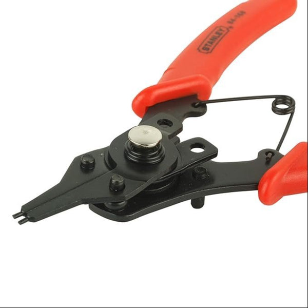 Stanley 84-168 Combination Snap Ring Pliers 6 Inch (152mm) | Internal & External Circlip Plier Set