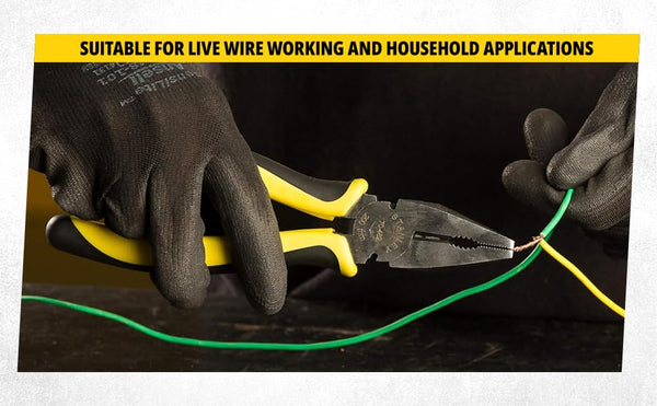 Stanley, Stanley 70-482, 70-482 Combination Plier, 8Inch Combination Plier, Combination Plier, Bi-Material Plier, Electrical Plier, Wire Cutting Plier, Wire Grip Plier, Cable Cutting Plier, Automotive Plier, Mechanical Plier, Workshop Plier, Professional Plier, Hand Tool, Electrician Tool, Mechanic Tool, Maintenance Plier, Gripping Plier, Cutting Plier, Multi-Purpose Plier, 8 Inch Hand Tool, Electrical Hand Tool, Automotive Hand Tool, Workshop Hand Tool, Professional Combination Plier, Plier Online, Buy Com