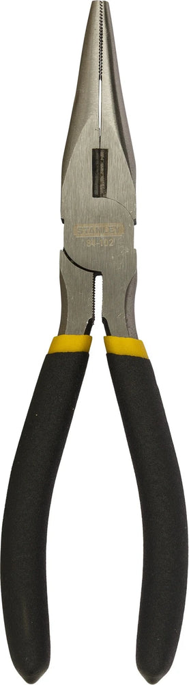 Stanley 8Inch Long Nose Plier 84-102 | Electrical, Automotive, Mechanical, Workshop, Wire Handling & General Maintenance Applications