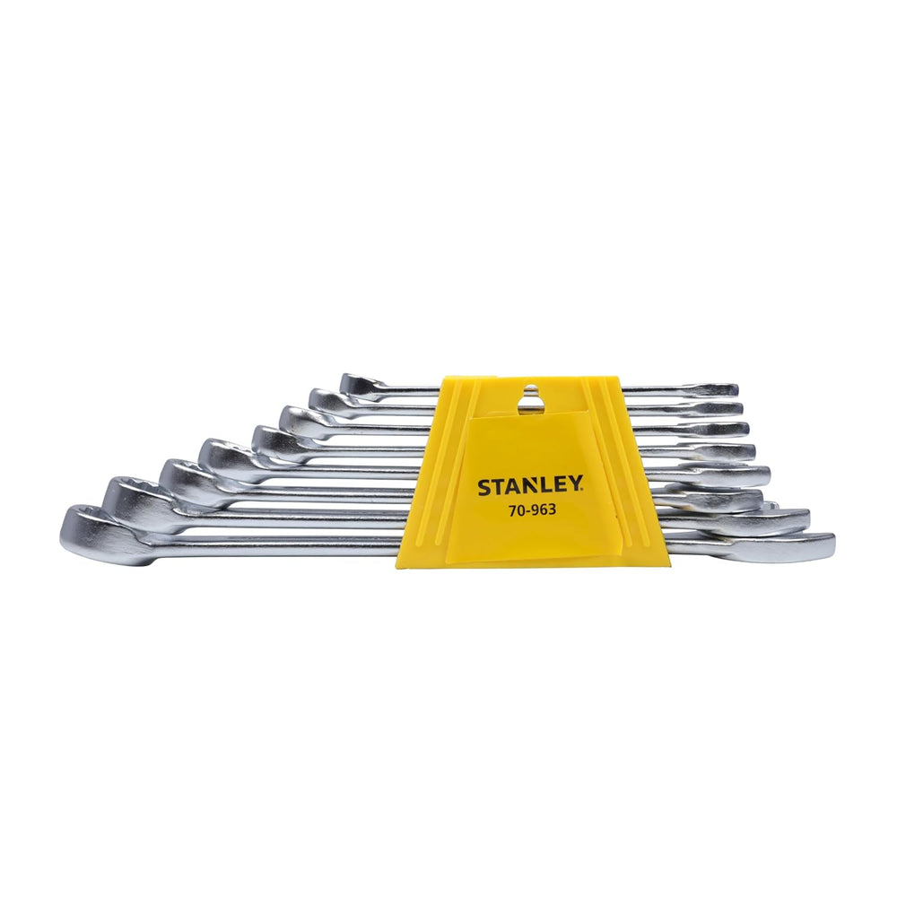 Stanley 8Pcs Combination Spanner Set 70-963E | Automotive Repair, Mechanical Maintenance, Workshop & Industrial Applications