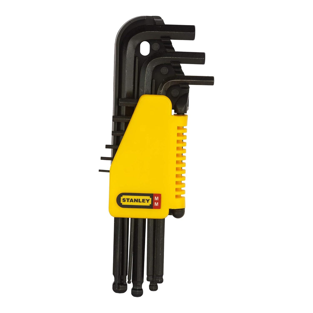 Stanley 9Pcs Hex Key Set 69-256 | Automotive, Bicycle, Machinery, Furniture Assembly & Workshop Applications