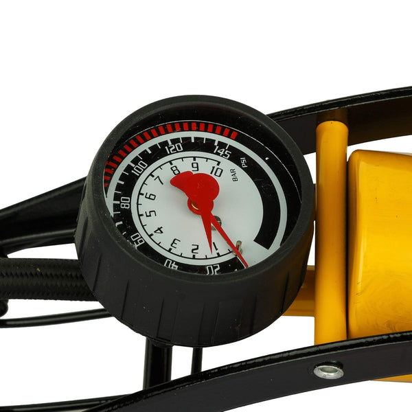 Stanley, Stanley Foot Pump, Stanley STHT80894-1, Manual Foot Pump, Tyre Inflator, Car Tyre Pump, Bike Tyre Pump, Bicycle Air Pump, High Pressure Foot Pump, Foot Operated Air Pump, Analogue Pressure Gauge, Vehicle Tyre Inflator, Sports Ball Pump, Inflatable Pump, Garage Tools, Automotive Accessories, Emergency Tyre Pump, Workshop Equipment, Stanley Automotive Tools, Lion Tools Mart