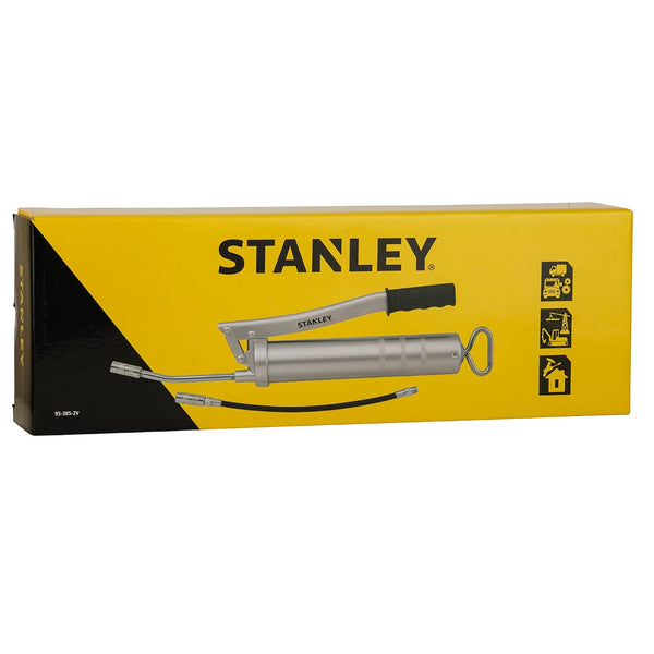 Stanley, Stanley 95-385-2V, Stanley Heavy Duty Z Grease Gun, Stanley Grease Gun, Lever Grease Gun, Manual Grease Gun, Heavy Duty Grease Gun, 12,000 PSI Grease Gun, 400g Grease Gun, Lubrication Tool, Bearing Grease Gun, Industrial Grease Gun, Automotive Lubrication Tool, Agricultural Grease Gun, Machinery Maintenance Tool, Workshop Equipment, Mechanic Tools, Industrial Hand Tools, Stanley Automotive Tools, Lion Tools Mart