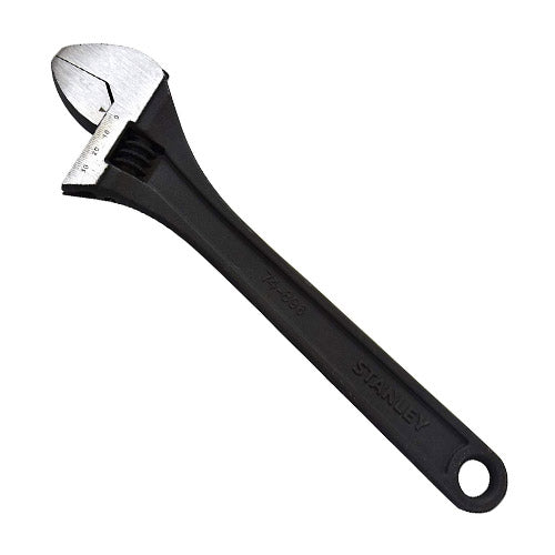 Stanley 6Inch 150mm Adjustable Wrench Phosphate Finish STMT74893-8 | Plumbing, Automotive Repair, Mechanical Maintenance & Industrial Applications