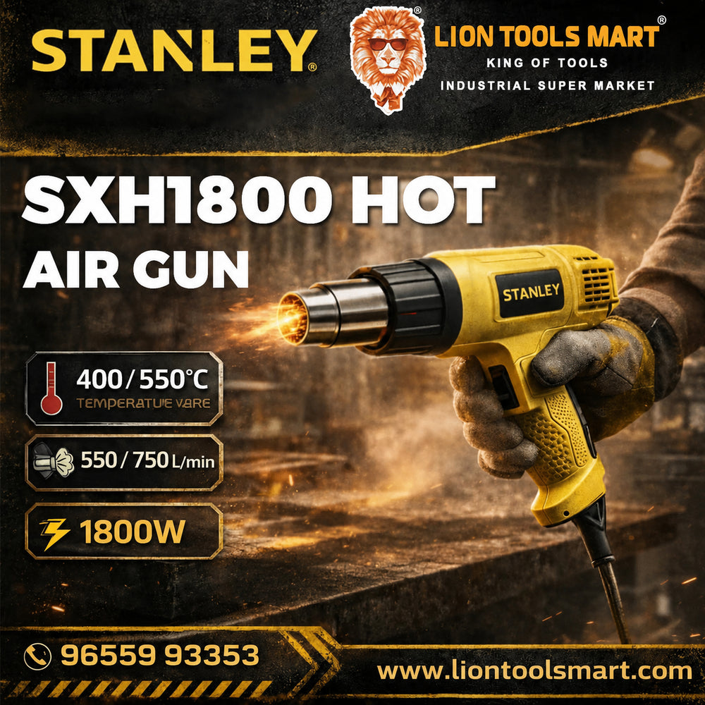 Stanley SXH1800 1800W Dual-Temperature Hot Air Gun