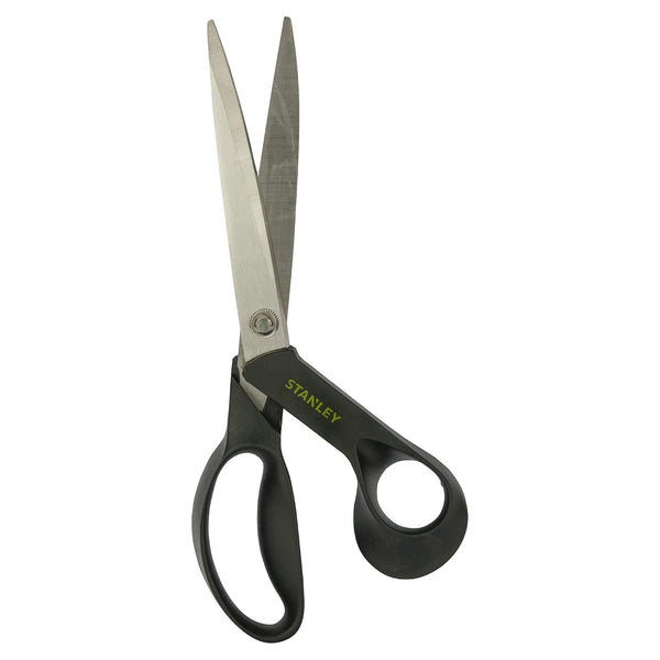 Stanley Scissors, Stanley STHT0-14102, 240mm Scissors, All Purpose Scissors, Serrated Blade Scissors, Heavy Fabric Scissors, Strapping Cutter, General Purpose Scissors, Hand Tools, Cutting Tool