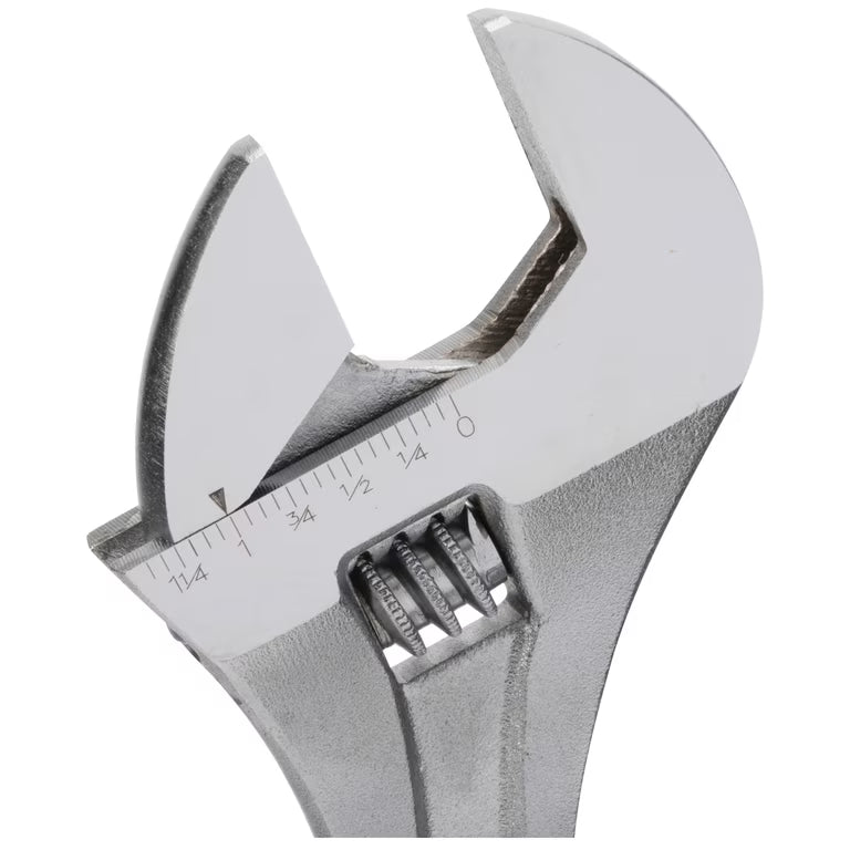 Stanley 12Inch 300mm Adjustable Wrench Chrome Plated 87-473 | Plumbing, Automotive Repair, Mechanical Maintenance & Industrial Applications