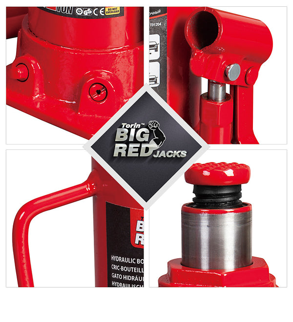 BIG RED 3 Ton Hydraulic Bottle Jack T90304 | Heavy Duty Car Lifting Jack