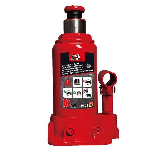 BIG RED 10 Ton Hydraulic Bottle Jack T91004 | Heavy Duty Car Lifting Jack