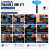 Taparia T Handle Hex Key 10mm TAK10 | Professional Allen Key Tool