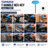 Taparia T Handle Hex Key 4mm TAK4 | Professional Allen Key Tool