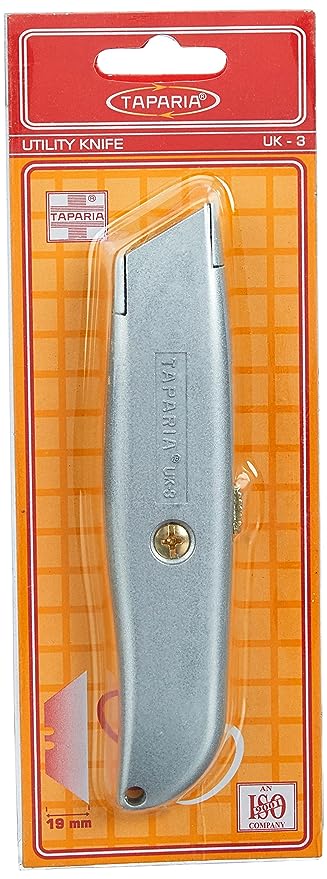 Taparia Utility Knife UK-3 | 19mm Heavy Duty Cutter Knife