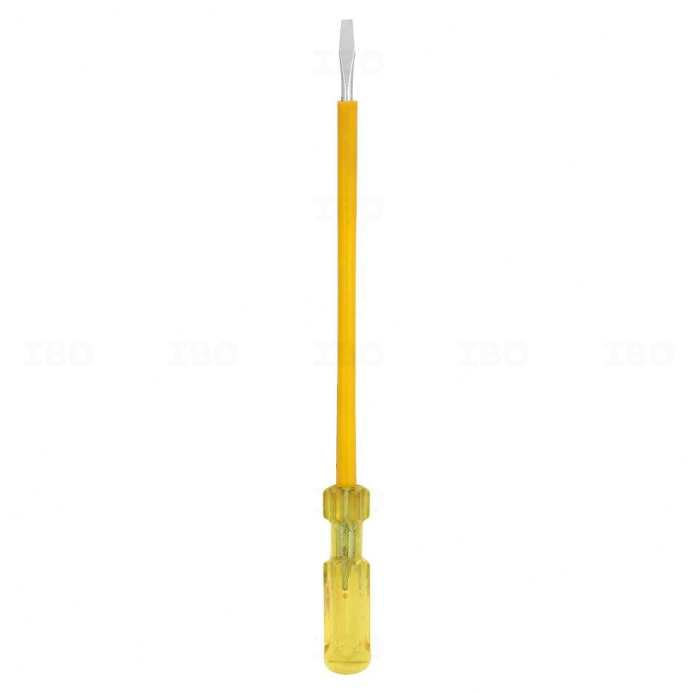 TATA SFI007 Flat Tip Insulated Screwdriver 5 x 200mm | Insulated Slotted Screwdriver for Electrical Work