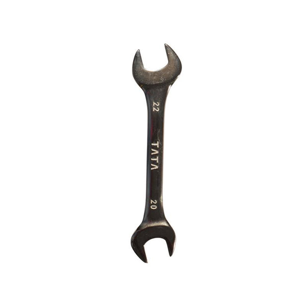 TATA Chrome Finished Double Open Ended Spanner | Professional Double Open Jaw Spanner | Metric Wrench
