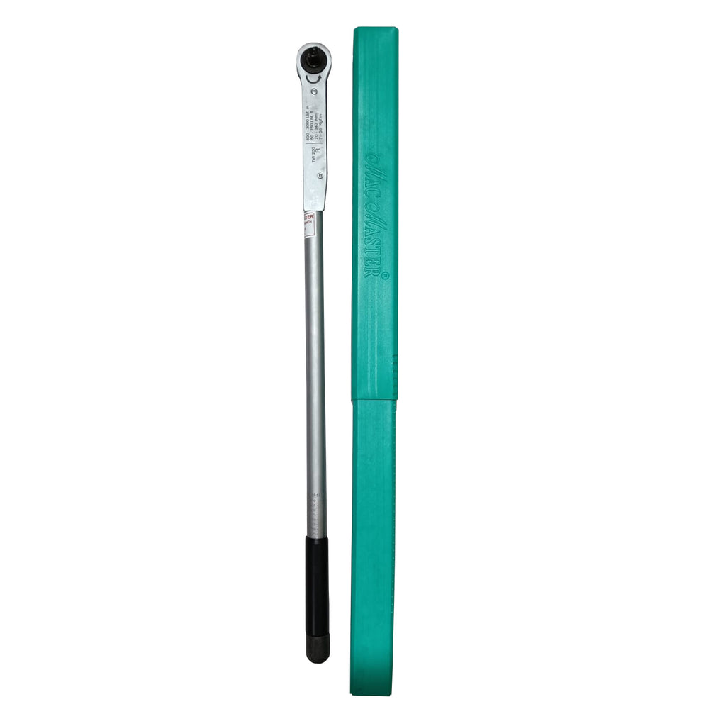 Mac Master Standard Type 1/2Inch TW250 Torque Wrench (Adjustable Click Type) | 50-250lbt. Ft, 70-340N.m, 7-35 Kgf.m