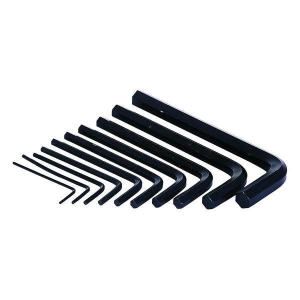 Taparia Allen Key Set KM9V Black Finish | 9 Pcs Metric Hex Key Set