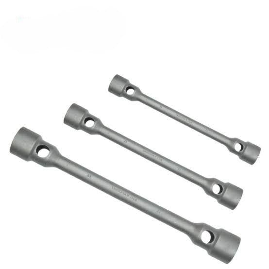 Taparia Box Spanner Set made from high-grade carbon steel with a durable tubular double-end design for automotive repair, industrial maintenance, plumbing, and construction applications.