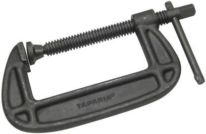 Taparia C-Clamp 1260 3Inch-80mm | Heavy Duty Steel Clamping Tool