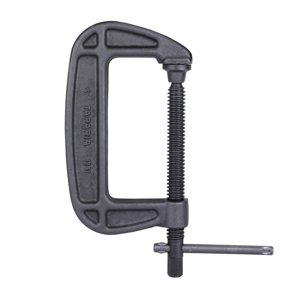 TAPARIA C Clamp Alloy Steel, Grey | Available Sizes Upto 12Inches