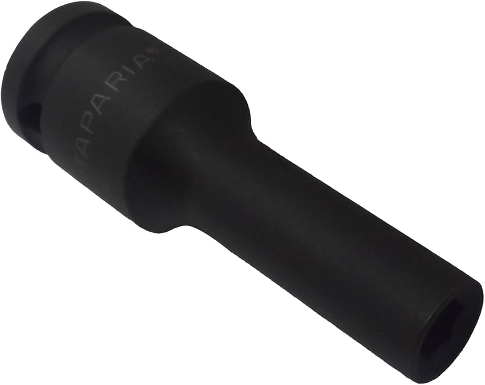 Taparia Deep Impact Sockets 12.7mm (1/2 Inch) Square Drive IML 10H | Hexagonal Cr-Mo Impact Socket