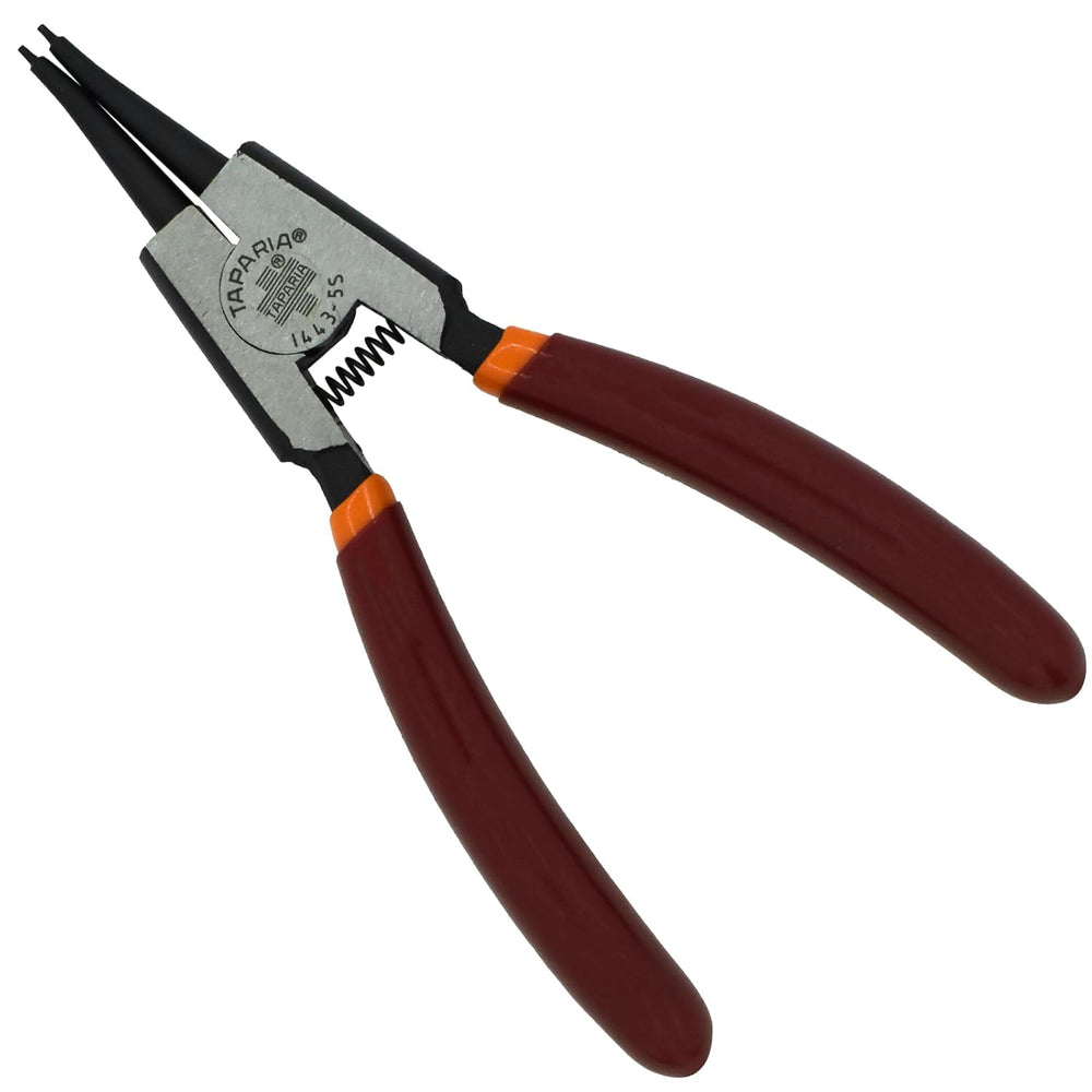 Taparia External Straight Nose Circlip Pliers 1443-5S | 125mm Professional Circlip Plier