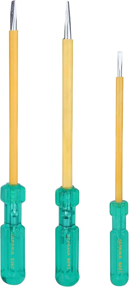 Taparia Insulated Screw Drivers | Professional Electrical Screwdriver Set