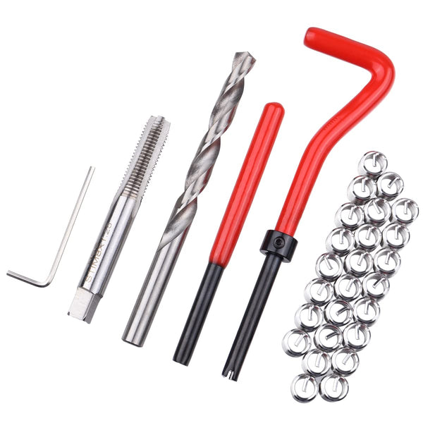 Lion Thread Repair Kit M10 | Helicoil Thread Repair Tool Set for M10 x 1.5 Threads