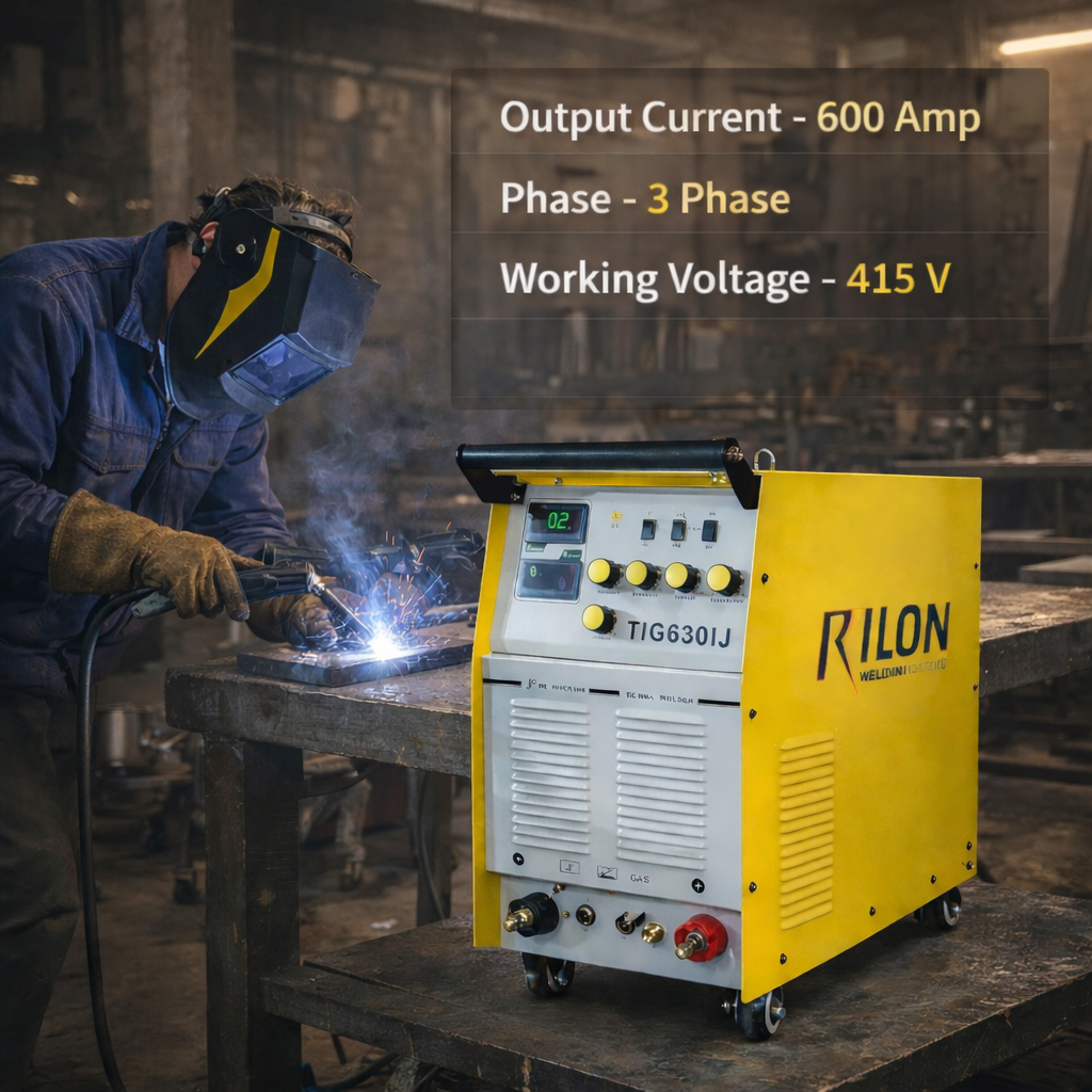 Rilon TIG 630IJ 3-Phase IGBT Welding Machine