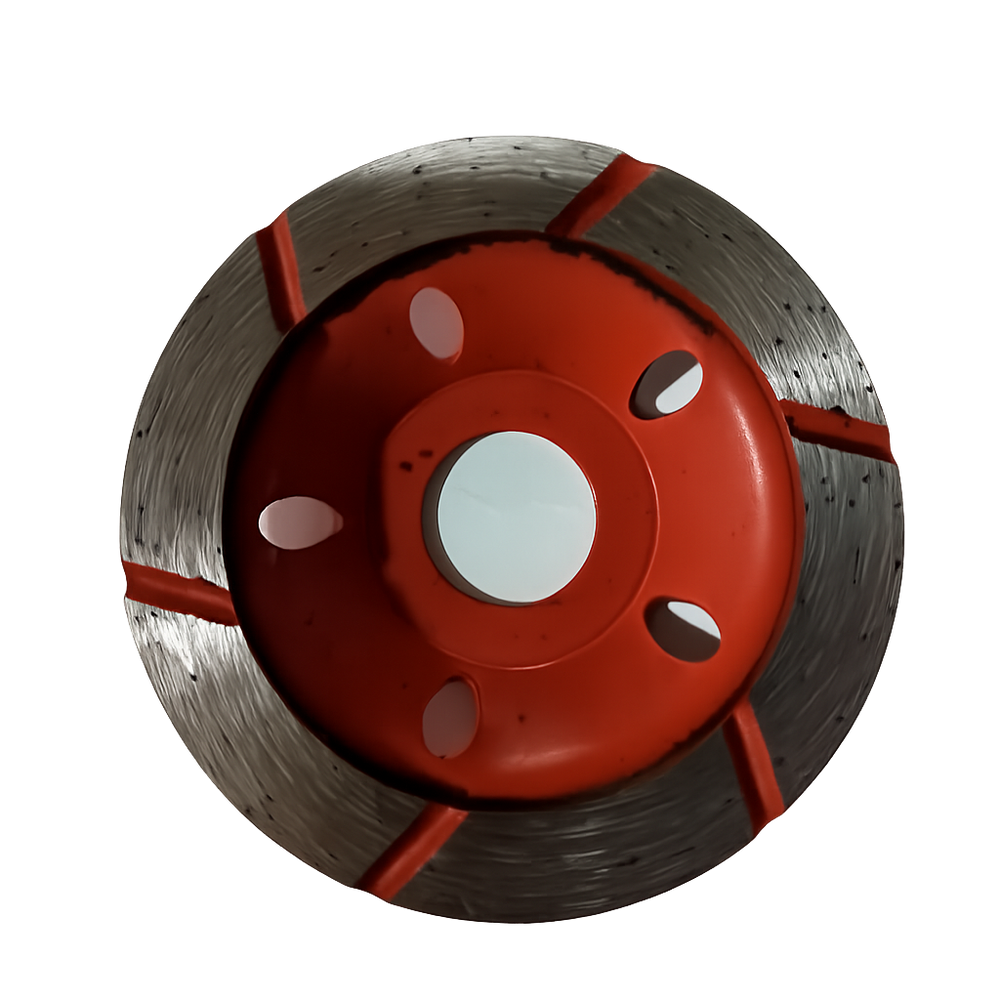 Ultra Touch 4Inch Diamond Cup Wheel (Segmented) | Concrete Grinding & Surface Preparation Disc