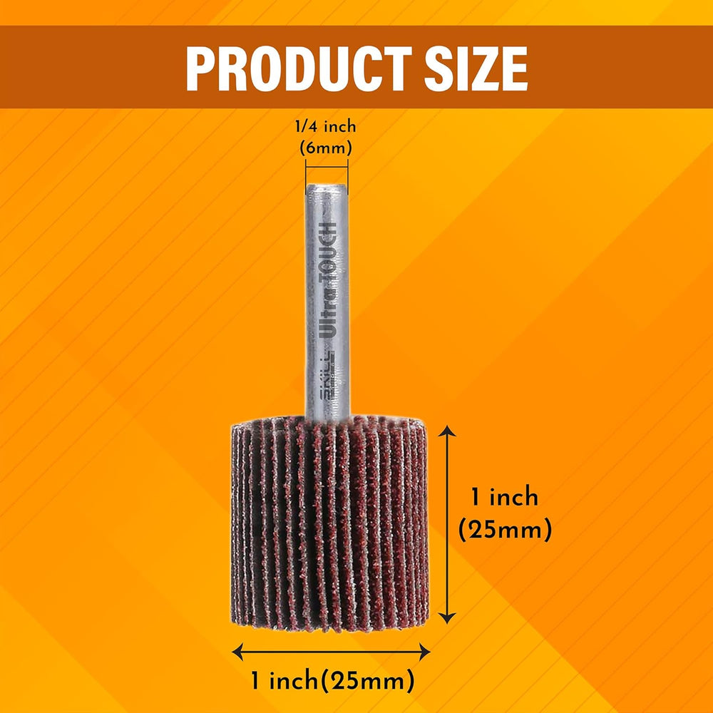 Ultra Touch 25x25 Mop Wheel | Polishing & Surface Finishing Buffing Wheel