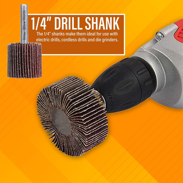 Ultra Touch 25x25 Mop Wheel | Polishing & Surface Finishing Buffing Wheel