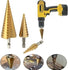 Ultra Touch HSS Step Drill Bit Set | Ranges of 4-12, 4-20, 4-32mm