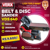 VERX VDS 640 Dual Belt & Disc Sander - 500W Industrial Super Market