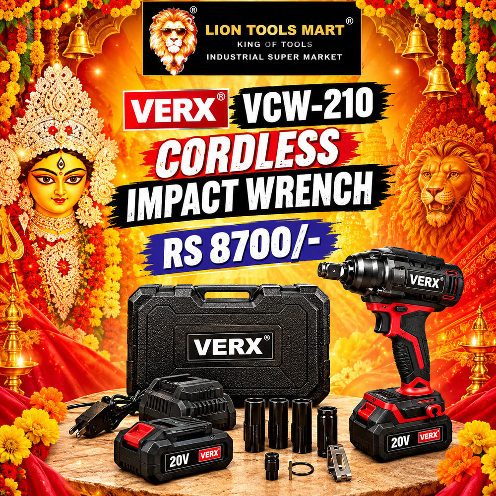 VERX VCW-210 20V Cordless Impact Wrench Kit