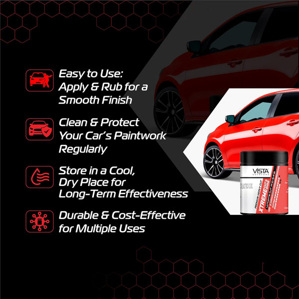 Vista, Vista Cut & Glaze, 100gm Cut & Glaze, Cut & Glaze, Car Cutting Compound, Automotive Cutting Compound, Car Polish Compound, Paint Correction Compound, Car Paint Correction, Scratch Removal Compound, Scratch Remover, Swirl Mark Remover, Oxidation Remover, Car Rubbing Compound, Paint Polishing Compound, Automotive Polish, Car Glaze, Paint Glaze, Car Paint Restorer, Paint Correction Product, Car Detailing Compound, Automotive Detailing Product, Car Care Products, Vehicle Paint Polish, Car Polishing Compo