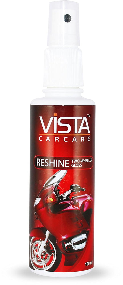 Vista 100ml Reshine Multi-Surface Shine Restorer | Shine Enhancer for Automotive Plastic, Vinyl, Rubber, Dashboard, Interior Trim & Vehicle Care Applications