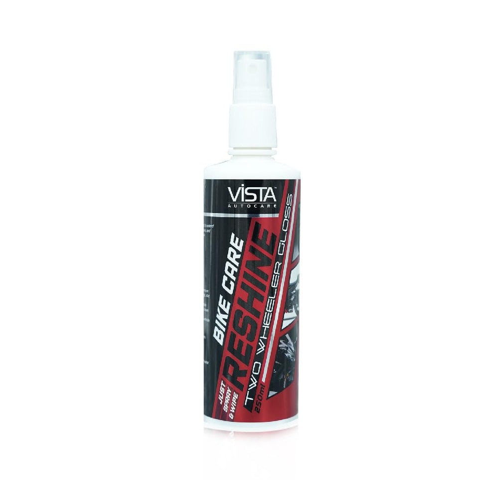 Vista 250ml Reshine Multi-Surface Shine Restorer | Surface Shine Enhancer for Automotive Plastic, Vinyl, Rubber, Dashboard, Trim & Vehicle Care Applications