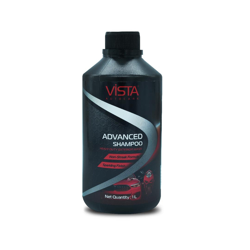 Vista 1000ml Advanced Car Shampoo | High-Foaming Vehicle Cleaning Shampoo for Cars, Bikes, Scooters, Automotive Paint, Body Panels & Regular Car Wash Applications