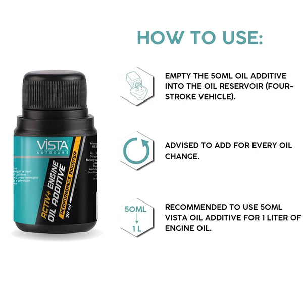 Vista, Vista Engine Oil Additive, 50ml Engine Oil Additive, Engine Oil Additive, Engine Oil Treatment, Engine Additive, Motor Oil Additive, Engine Lubricant Additive, Engine Oil Treatment Additive, Car Engine Additive, Motorcycle Engine Additive, Automotive Oil Additive, Engine Maintenance Product, Engine Care Product, Engine Lubrication Additive, Oil Treatment, Motor Oil Treatment, Vehicle Maintenance Product, Automotive Maintenance, Car Maintenance Products, Motorcycle Maintenance, Garage Engine Care, Aut
