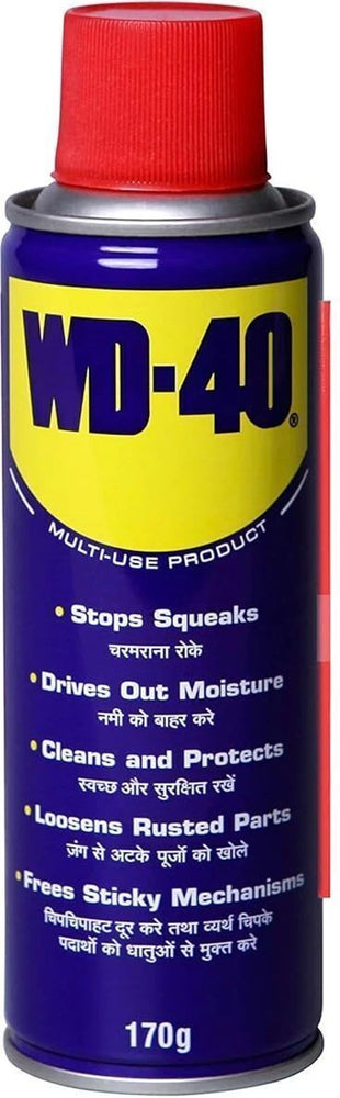WD-40 170g (225ml) Multi-Use Maintenance Spray | Rust Remover, Lubricant, Penetrant & Protective Spray