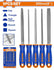 Wadfow, Wadfow WSF2405, WSF2405, 5Pcs Steel File Set, Steel File Set, 5 Piece File Set, 200mm File Set, Carbon Steel File Set, Hand File Set, Metal File Set, Workshop File Set, Metalworking Files, Filing Tools, Hand Filing Tools, Deburring File Set, Metal Shaping Files, Woodworking Files, Carpenter File Set, Mechanic File Set, Fabrication File Set, DIY File Set, Professional Hand Files