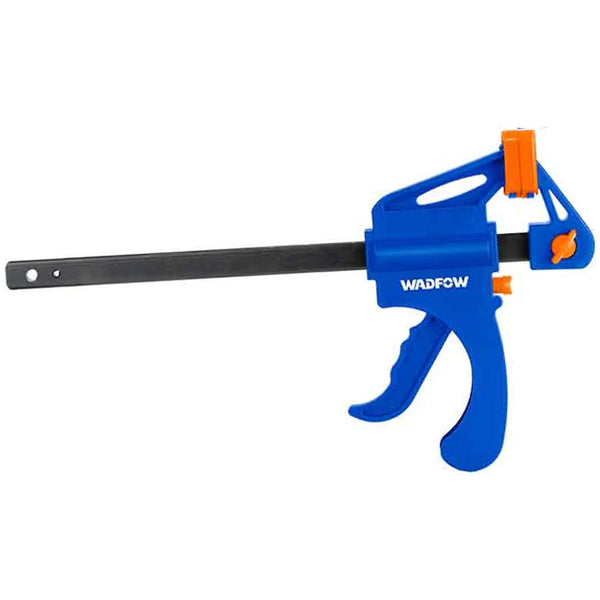 Wadfow, Wadfow WCP4388, WCP4388, 8Inch Quick Bar Clamp, Quick Bar Clamp, 8 Inch Clamp, 45x200mm Clamp, Wadfow Clamp, Quick Release Clamp, One Handed Clamp, Woodworking Clamp, Carpentry Clamp, Furniture Clamp, Bar Clamp, Quick Grip Clamp, DIY Clamp, Workshop Clamp, Wood Clamp, Non-Marking Clamp, Panel Clamp, Assembly Clamp, Workpiece Clamp, Hand Tool Clamp