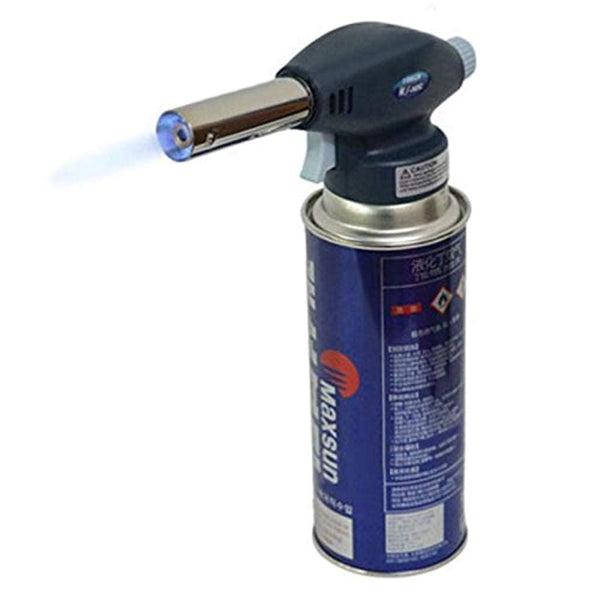 Weldcraft Mapp Torch with Auto Ignition NS444 | Cyclone Butane Flame Gun | Professional Gas Torch for Brazing, Soldering & Heating