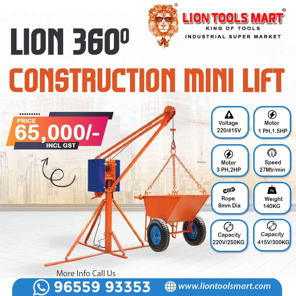 LION CONSTRUCTION MINI LIFT 360DEGREE
