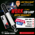 YATO YT-0852 Work LED Lamp with Magnet - 13000 MCD Rechargeable Inspection Light