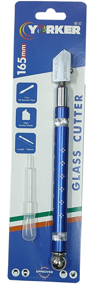 Yorker Glass Cutter 165mm | Cutting Range 6mm to 12mm