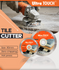 Ultra Touch 4Inch Zero Chipping Tile Cutting Disc | Premium Smooth Cut Diamond Blade